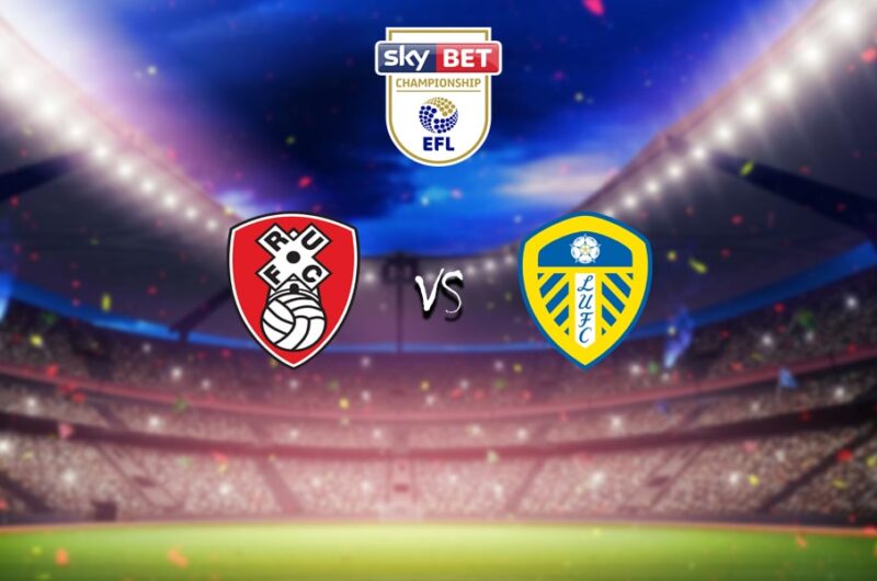 ร็อตเธอร์แฮม พบ ลีดส์ ยูไนเต็ด