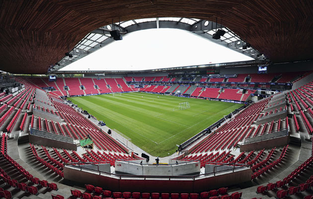 Czech football stadium